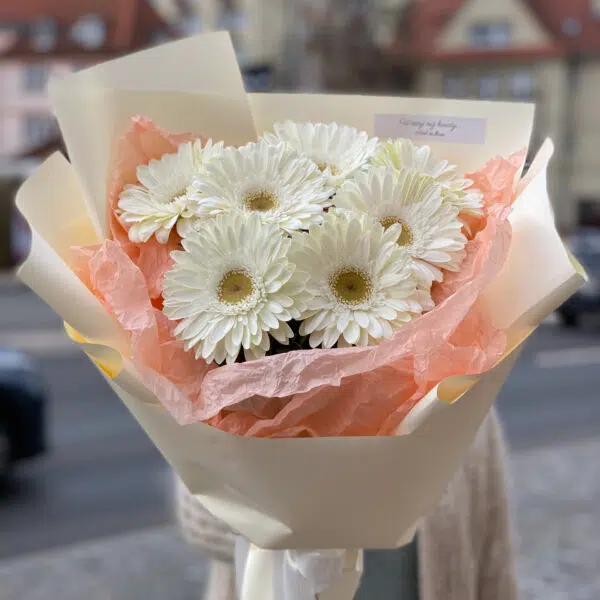 Słoneczny bukiet gerber