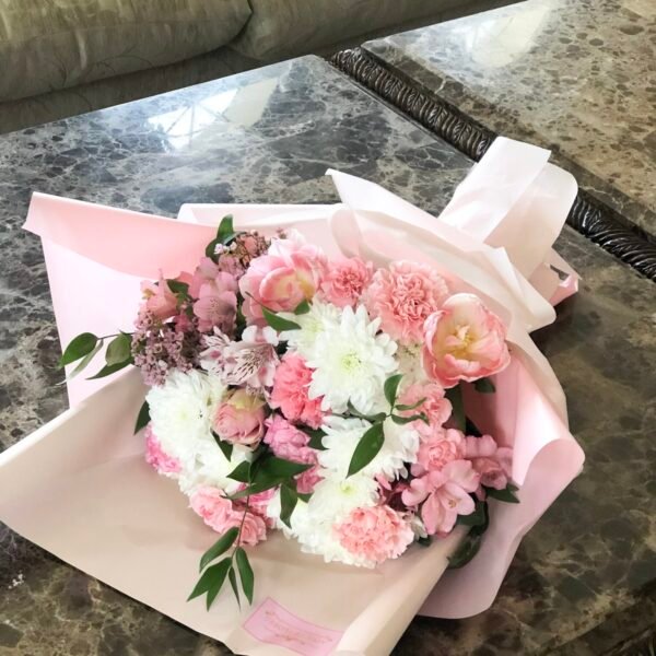 Bukiet wiosennych kwiatów