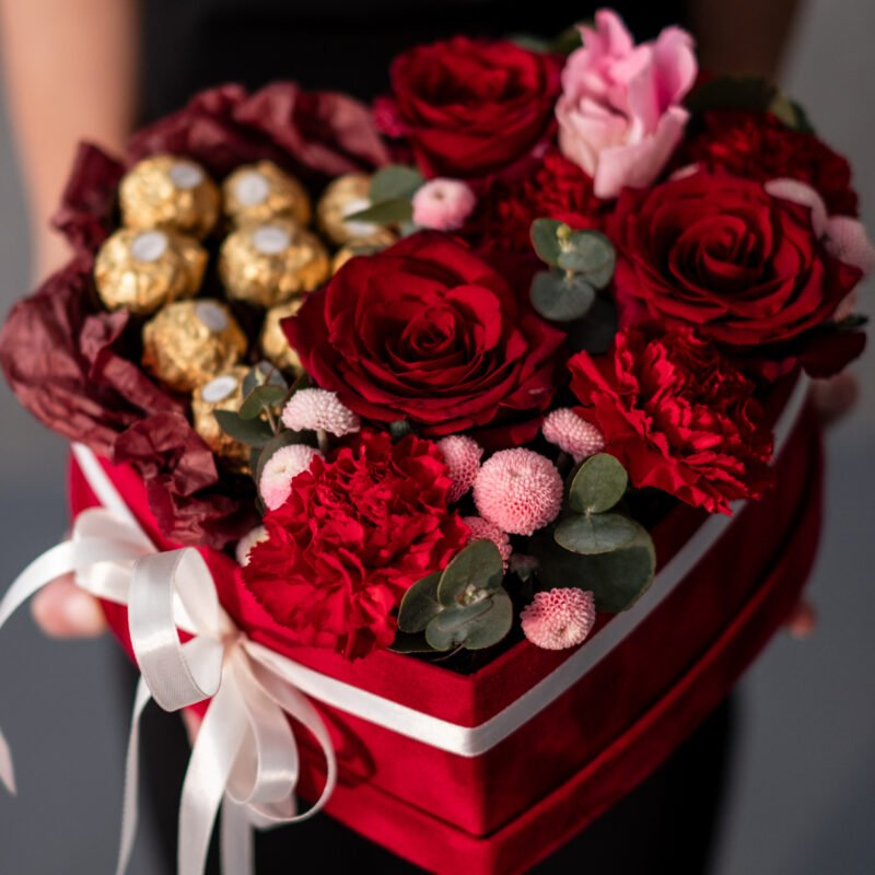 Prezentowy flowerbox Adel de Flores