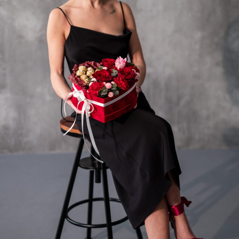 Prezentowy flowerbox