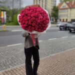 Monumentalny bukiet z różowych róż — Sovereign Rose | Adel de Flores